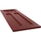 Ekena Millwork True Fit PVC San Antonio Mission Style Fixed Mount Shutters, Pepper Red, 12W x 44H, PR TFP001ST12X044MR - alternate 7